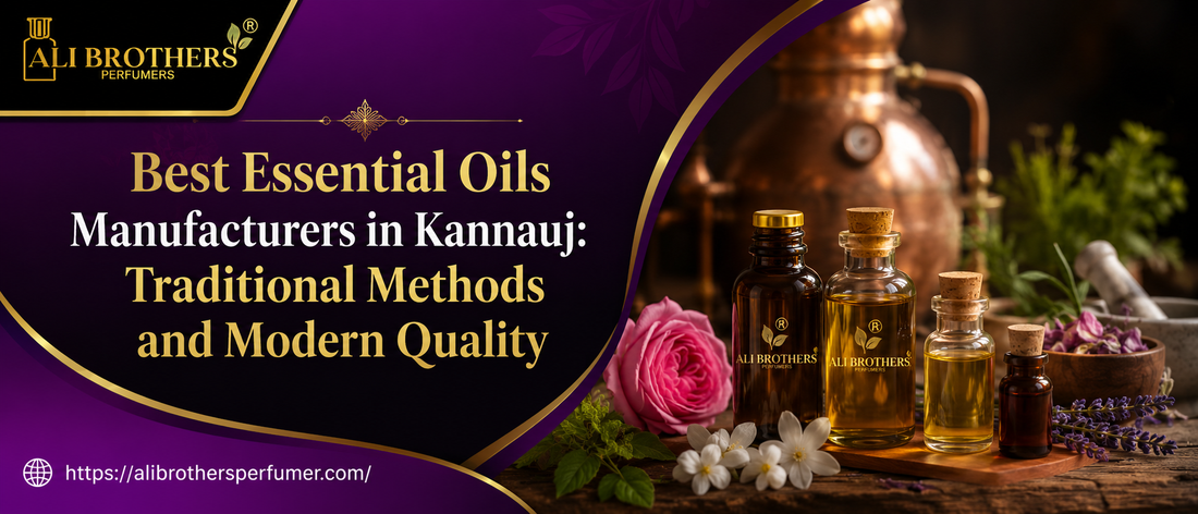 best essential oils manufactures in kannauj